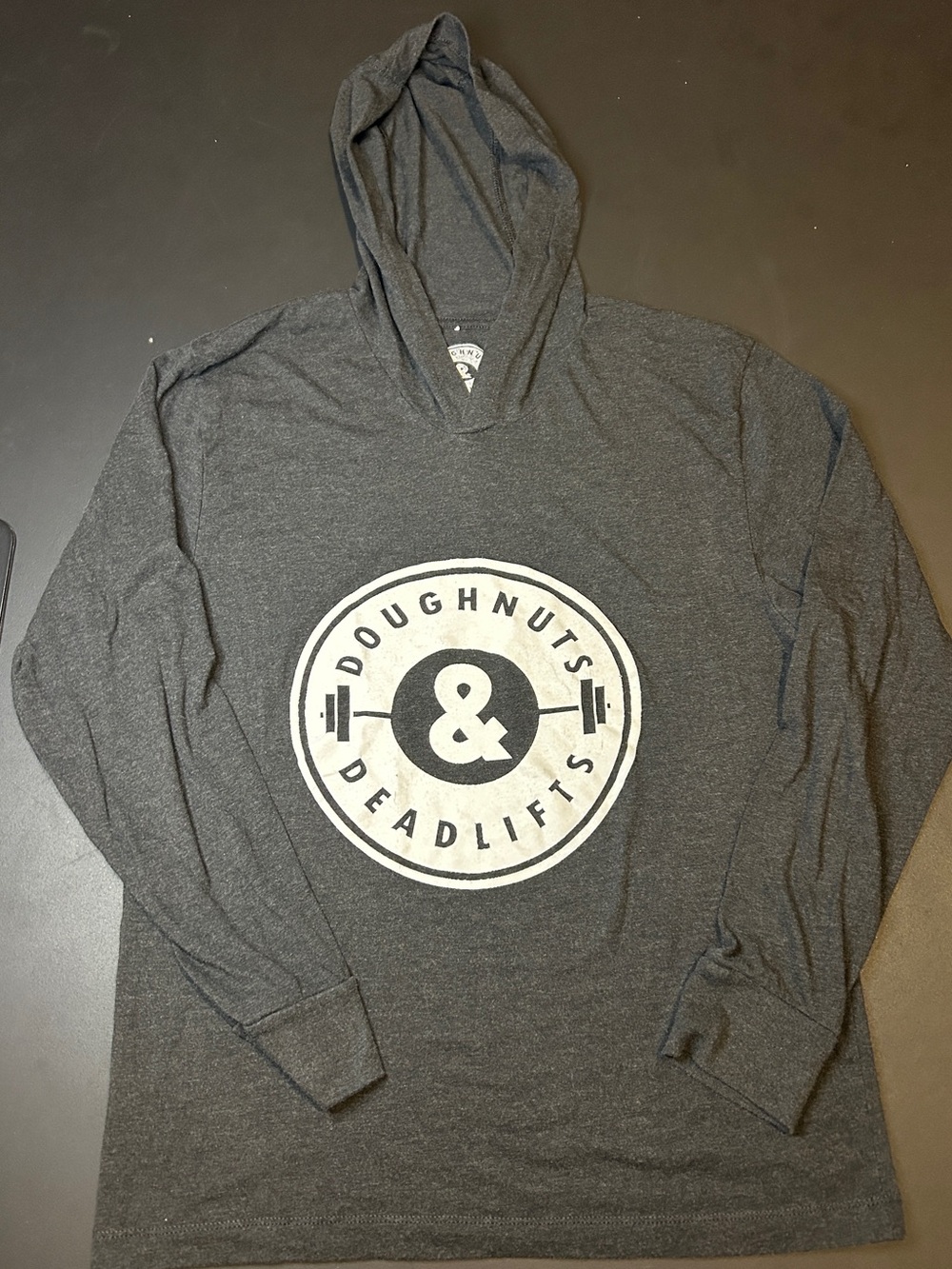 Donuts & Deadlifts Hooded Tee